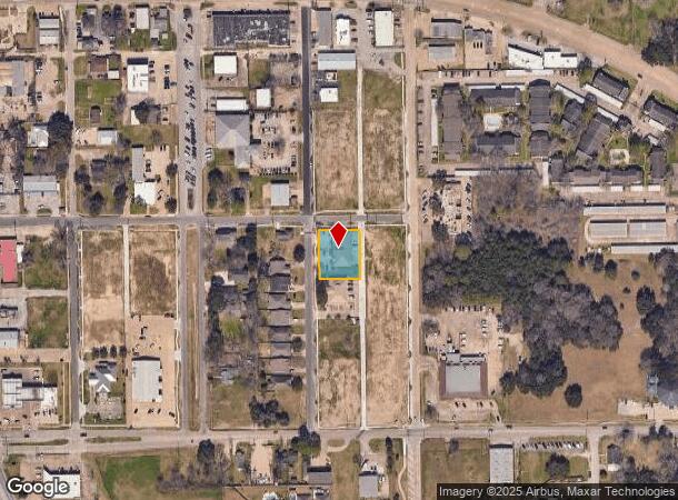  2505 S Park Ave, Pearland, TX Parcel Map
