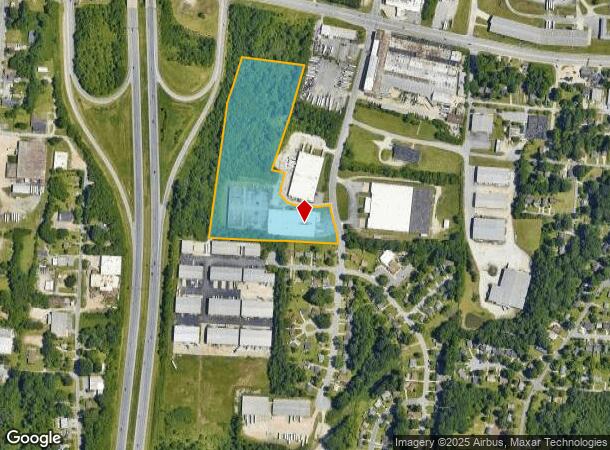  212 Pendleton St, High Point, NC Parcel Map