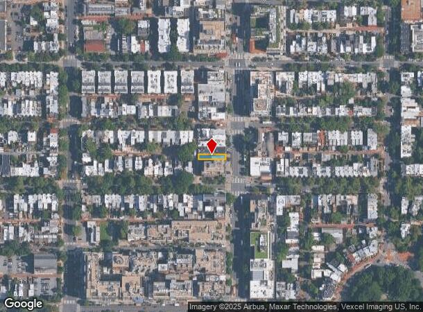  1608 14Th St Nw, Washington, DC Parcel Map