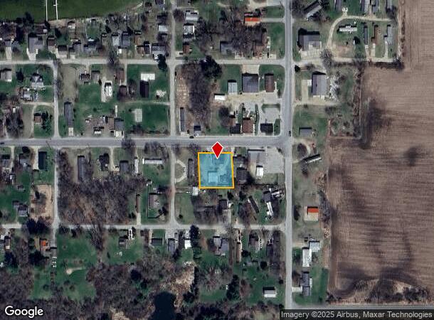 10555 Dwight St, Chippewa Lake, MI Parcel Map