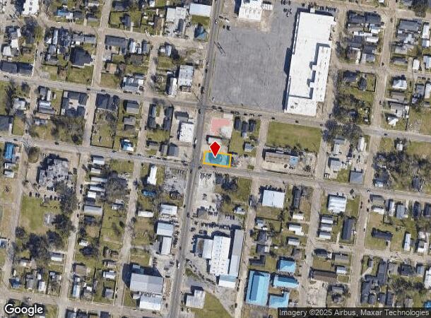  1023 Barrow St, Houma, LA Parcel Map