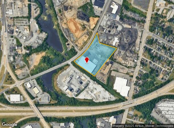 1000 S Heald St, Wilmington, DE Parcel Map
