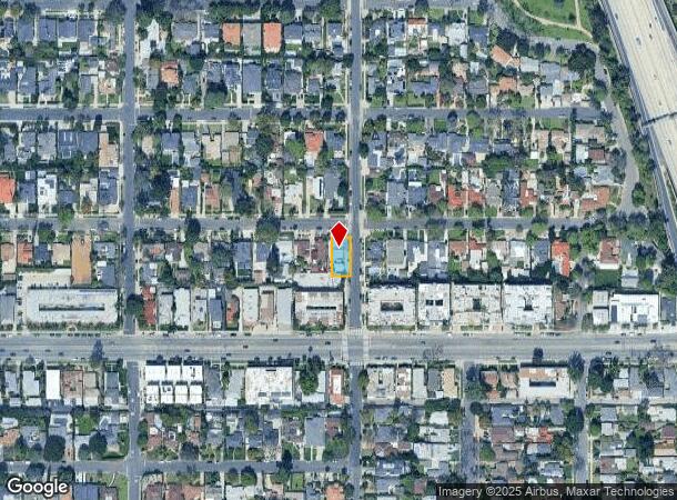 11538 La Maida St, North Hollywood, CA Parcel Map