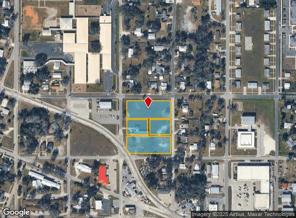  909 E Oak St, Arcadia, FL Parcel Map