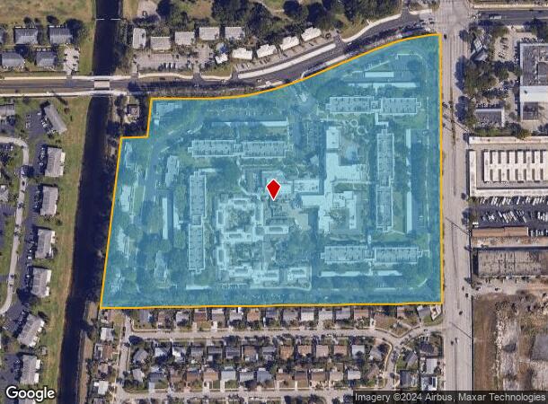  2000 Sw Lowson Blvd, Delray Beach, FL Parcel Map