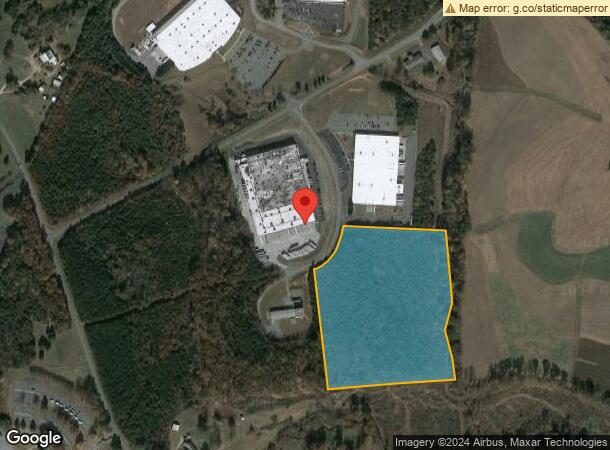  1666 Fisher Ct, Newton, NC Parcel Map