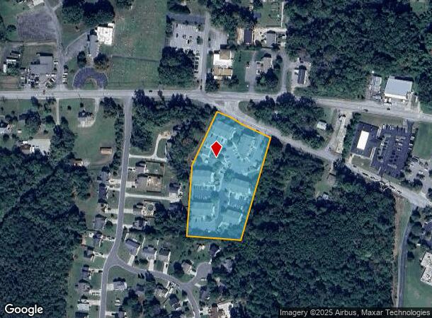 1250 Kingston Pl, Thomasville, NC Parcel Map