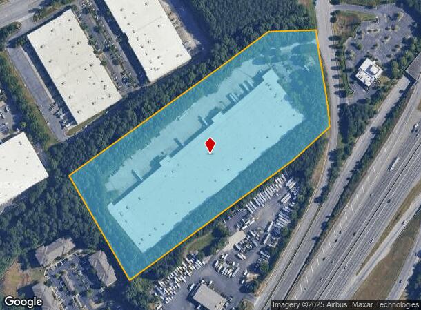 1600 Cross Pointe Way, Duluth, GA Parcel Map