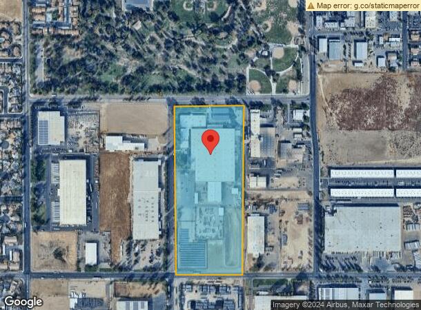  200 Commerce Dr, Madera, CA Parcel Map