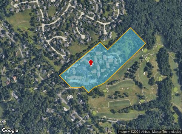  100 Halcyon Dr, Media, PA Parcel Map