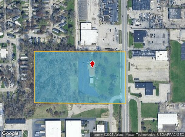 210 S Byrne Rd, Toledo, OH Parcel Map