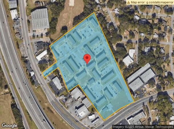  500 E Fairfield Dr, Pensacola, FL Parcel Map