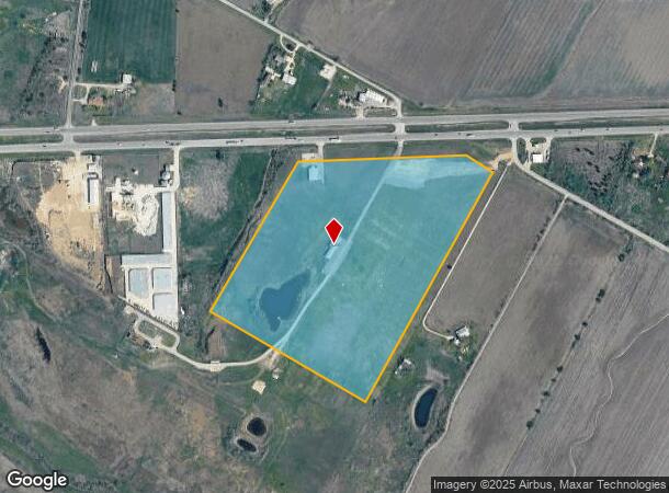  15317 Us Highway 290 E, Manor, TX Parcel Map