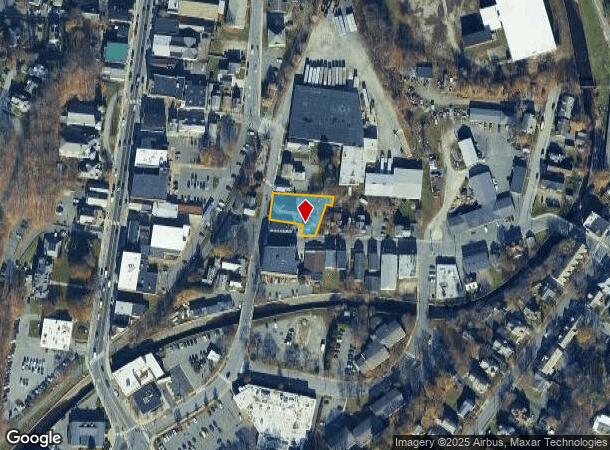 25 Pleasant St, Adams, MA Parcel Map