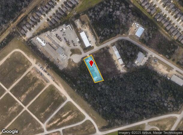 9672 Pozos Ln, Conroe, TX Parcel Map