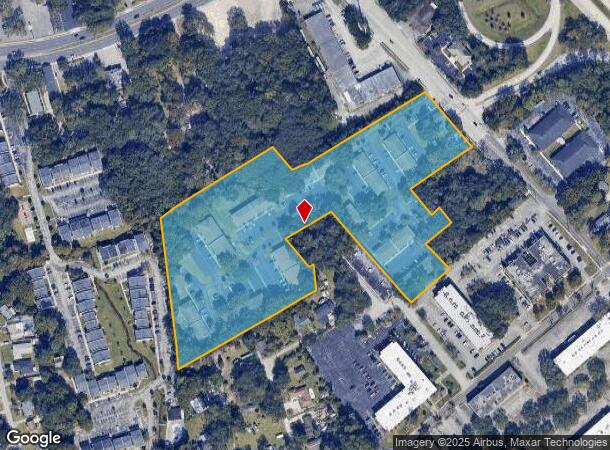  1706 Art Museum Dr, Jacksonville, FL Parcel Map