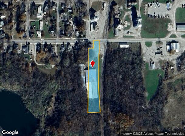  614 E Main St, Camden, IN Parcel Map