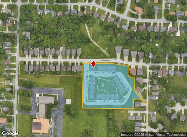  1320 E Mcclernon St, Springfield, MO Parcel Map