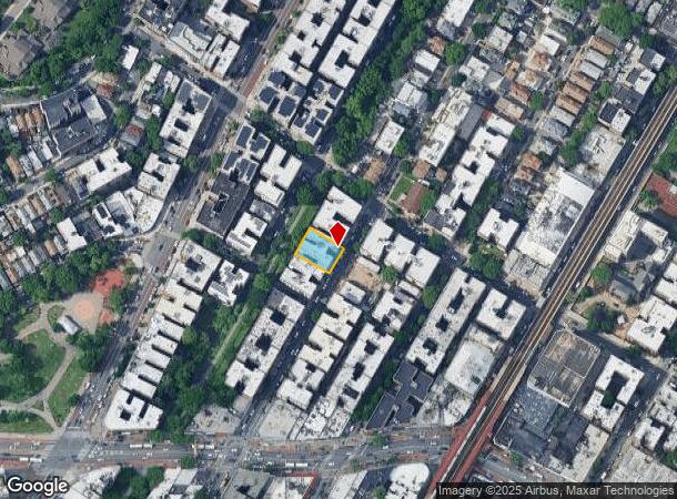 2497 Grand Ave, Bronx, NY Parcel Map