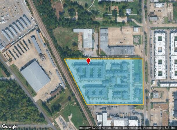  6101 Antoine Dr, Houston, TX Parcel Map