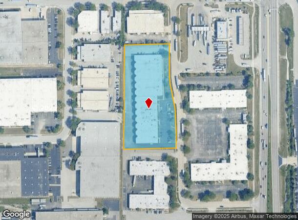 1140 Tower Ln, Bensenville, IL Parcel Map