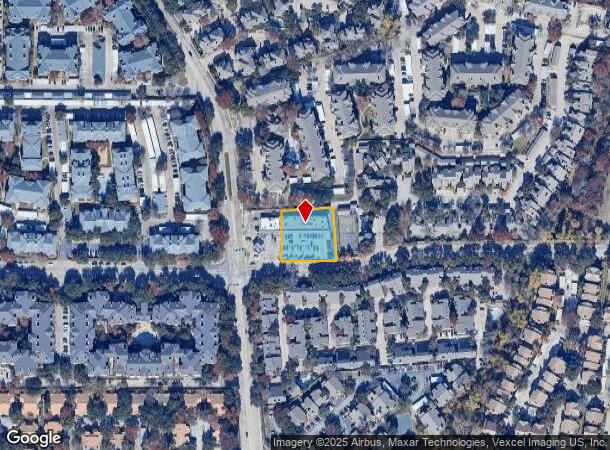 5555 Preston Oaks Rd, Dallas, TX Parcel Map
