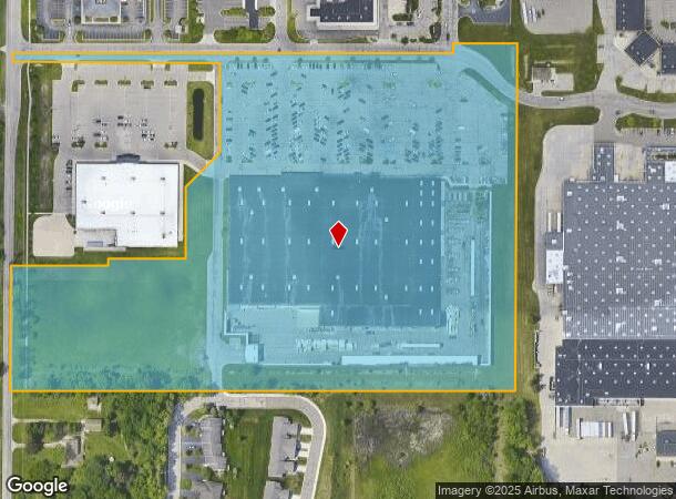 8505 Delta Market Dr, Lansing, MI Parcel Map