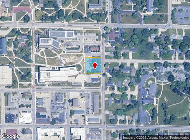 615 N Dicks St N, Muncie, IN Parcel Map