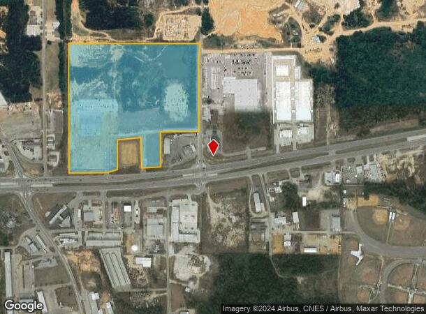  6461 U S Highway 98, Hattiesburg, MS Parcel Map