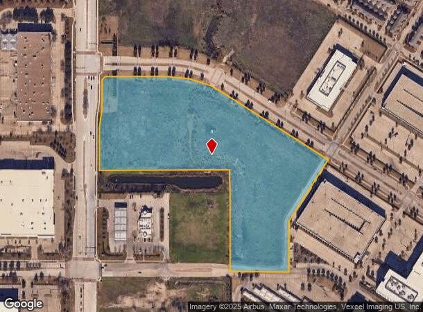  3800 Saintsbury St, Dallas, TX Parcel Map