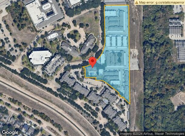  2400 Hackett Dr, Houston, TX Parcel Map