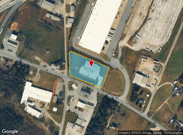  1640 Easley Hwy, Pelzer, SC Parcel Map