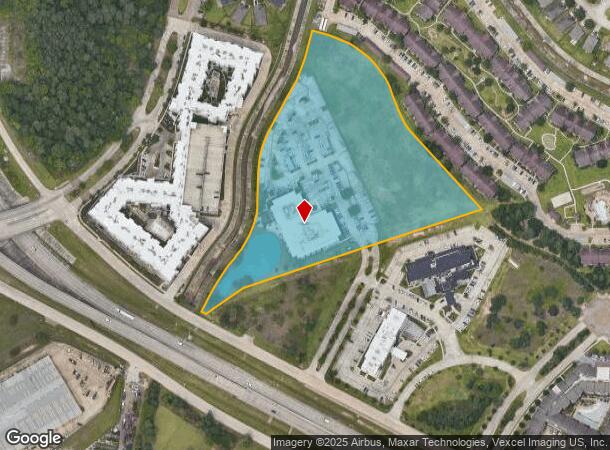  28420 E Hardy Rd, Spring, TX Parcel Map