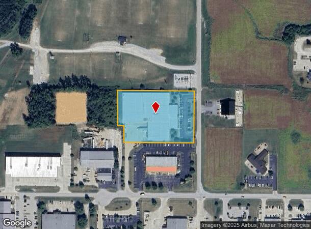 501 Minger Dr, Lawrenceburg, IN Parcel Map