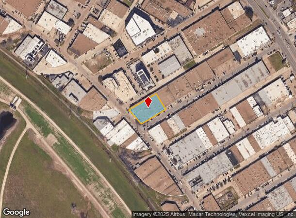 101 Cole St, Dallas, TX Parcel Map