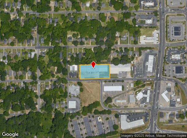  2721 Poplar St, Montgomery, AL Parcel Map