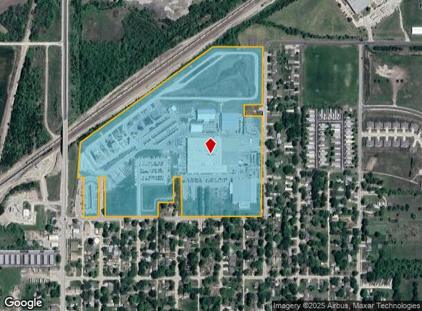  415 E Dundee St, Ottawa, KS Parcel Map