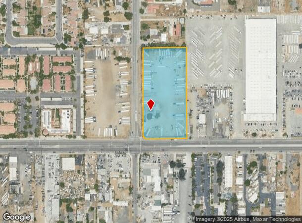  10063 Locust Ave, Bloomington, CA Parcel Map