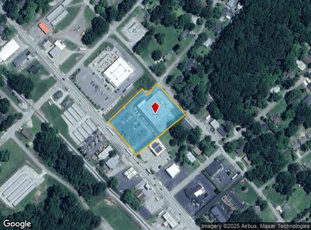  341 N Main St, Woodruff, SC Parcel Map