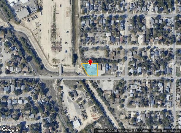  1447 W Hutchins Pl, San Antonio, TX Parcel Map