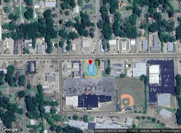 1209 Delaware Ave, Mccomb, MS Parcel Map