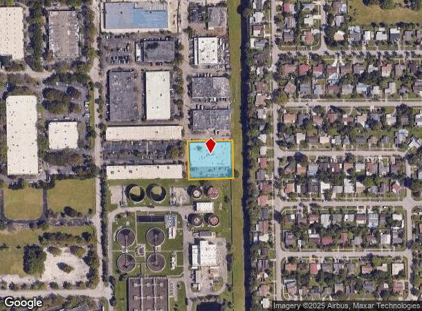  1360 Nw 65Th Ave, Plantation, FL Parcel Map