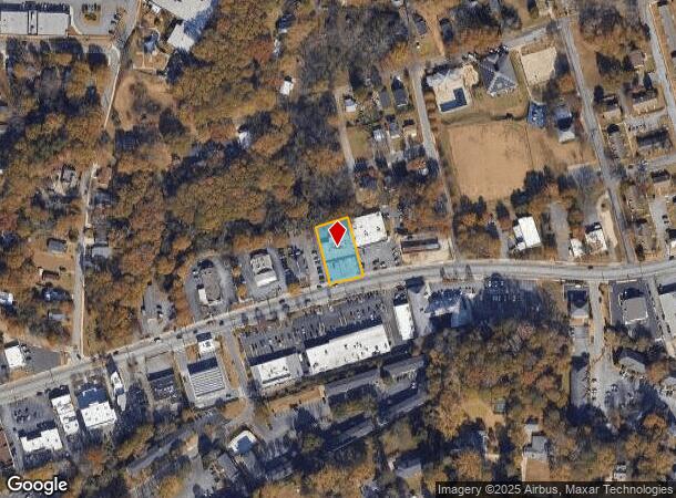  1072 Baxter St, Athens, GA Parcel Map