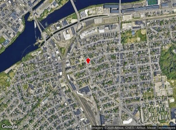 128 Parker St, Lawrence, MA Parcel Map