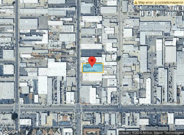  7240 Fulton Ave, North Hollywood, CA Parcel Map