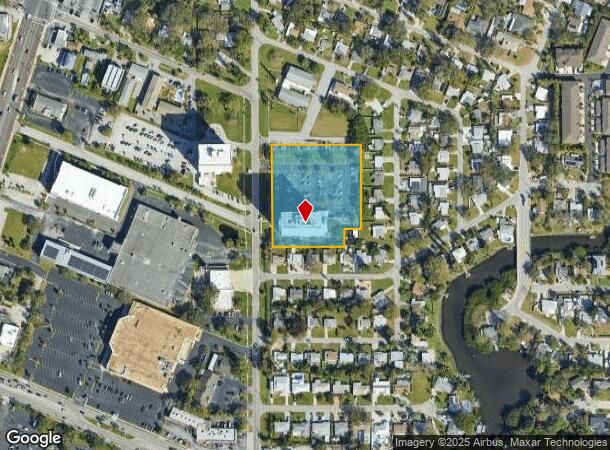 880 Oleander Way S, South Pasadena, FL Parcel Map