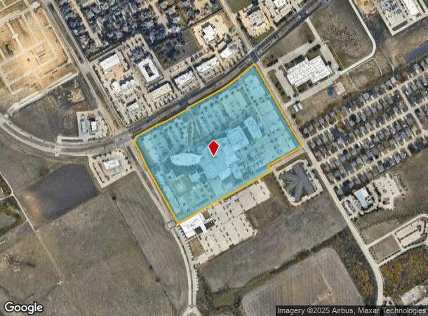  2800 E Broad St, Mansfield, TX Parcel Map