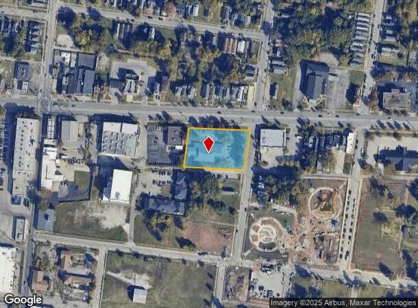  2406 W Broadway, Louisville, KY Parcel Map