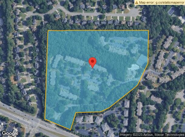  150 Rockberry Ln, Alpharetta, GA Parcel Map