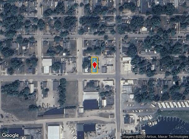 507 E Dowland St, Ludington, MI Parcel Map